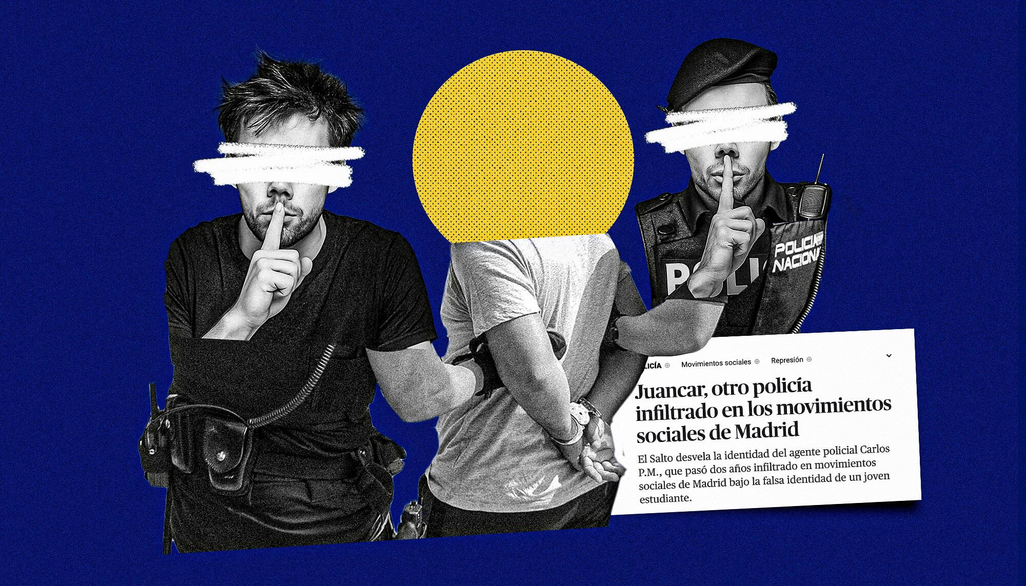 Detención investigar policías infiltrados